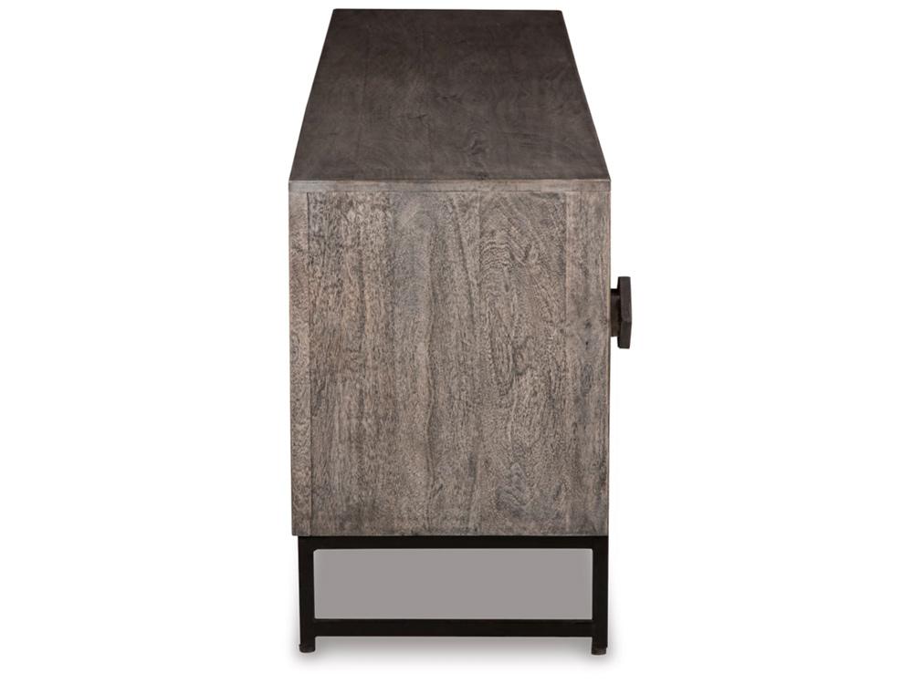 Signature Design by Ashley - Treybrook Accent Cabinet in Distressed Gray - A4000512 veiw 4
