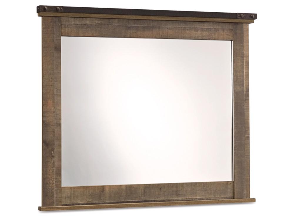 Signature Design by Ashley - Trinell Bedroom Mirror in Brown - B446-26 veiw 1