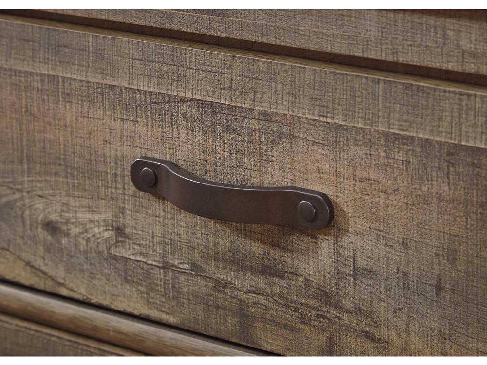 Signature Design by Ashley - Trinell Five Drawer Chest in Brown - B446-46 veiw 4