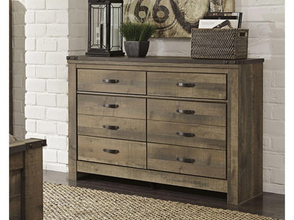 Signature Design by Ashley - Trinell Dresser in Brown - B446-31 veiw 2