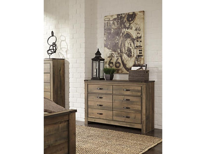 Signature Design by Ashley - Trinell Dresser in Brown - B446-31 veiw 3