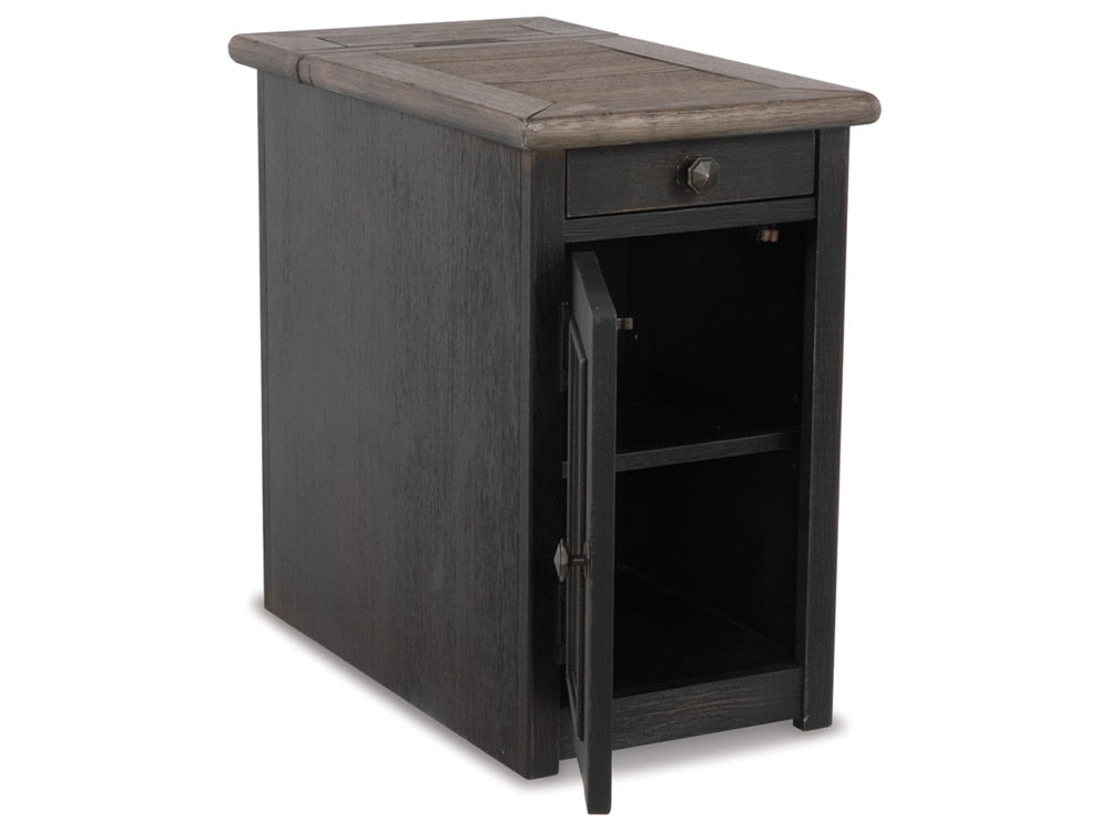 Signature Design by Ashley - Tyler Creek Chair Side End Table in Grayish Brown/Black - T736-7 veiw 4