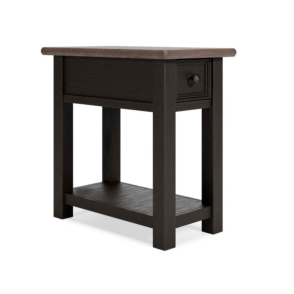 Signature Design by Ashley - Tyler Creek Chair Side End Table in Grayish Brown/Black - T736-107 veiw 1