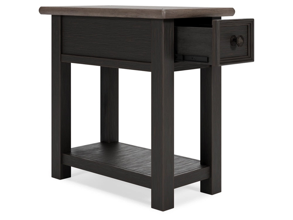 Signature Design by Ashley - Tyler Creek Chair Side End Table in Grayish Brown/Black - T736-107 veiw 3