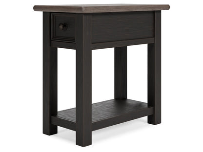 Signature Design by Ashley - Tyler Creek Chair Side End Table in Grayish Brown/Black - T736-107 veiw 4