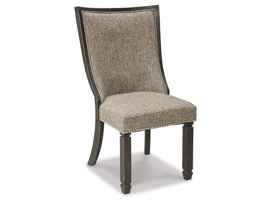 Signature Design by Ashley - Tyler Creek Dining Uph Side Chair (Set Of 2) in Black/Gray - D736-02 veiw 1