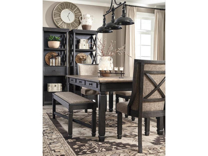 Signature Design by Ashley - Tyler Creek Dining Uph Side Chair (Set Of 2) in Black/Gray - D736-02 veiw 4