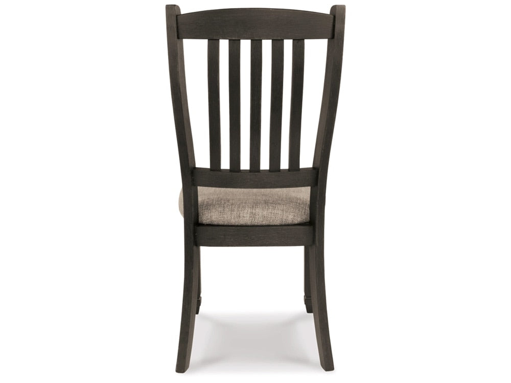Signature Design by Ashley - Tyler Creek Dining Uph Side Chair (Set Of 2) in Black/Gray - D736-01 veiw 4