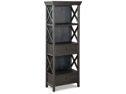 Signature Design by Ashley - Tyler Creek Display Cabinet in Black/Gray - D736-76 veiw 1