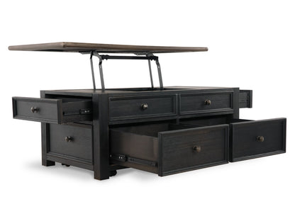 Signature Design by Ashley - Tyler Creek Lift Top Cocktail Table in Grayish Brown/Black - T736-20 veiw 3