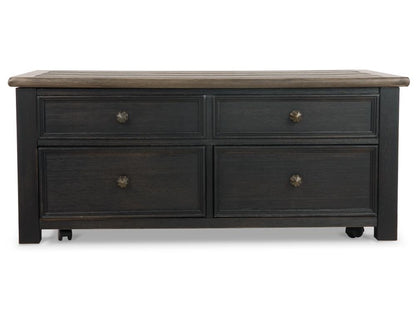 Signature Design by Ashley - Tyler Creek Lift Top Cocktail Table in Grayish Brown/Black - T736-20 veiw 4