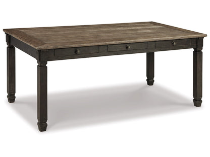 Signature Design by Ashley - Tyler Creek Rectangular Dining Room Table in Black/Gray - D736-25 veiw 1