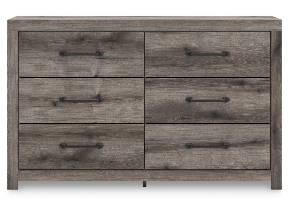 Signature Design by Ashley - Urbanoore Six Drawer Dresser in Brown Gray - B2405-31 veiw 1