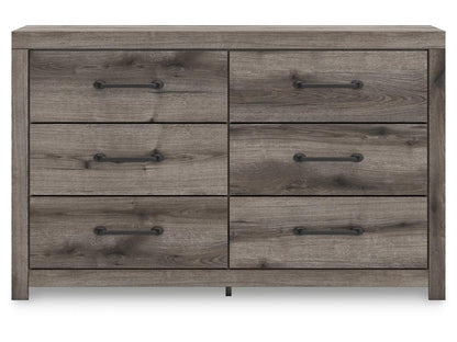 Signature Design by Ashley - Urbanoore Six Drawer Dresser in Brown Gray - B2405-31 veiw 1