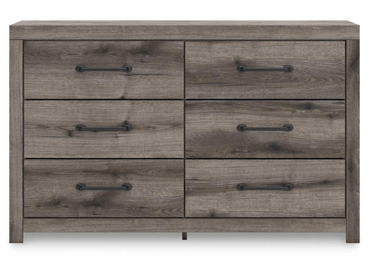 Signature Design by Ashley - Urbanoore Six Drawer Dresser in Brown Gray - B2405-31 veiw 1