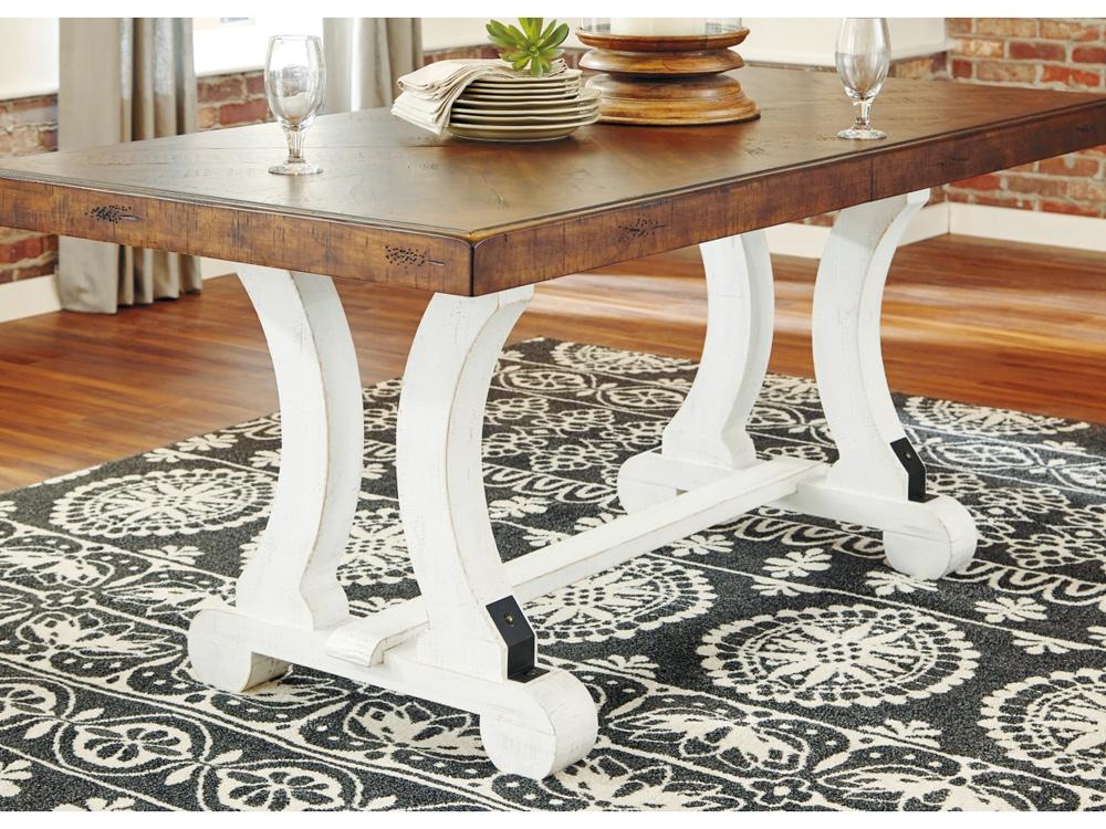 Signature Design by Ashley - Valebeck Rect Dining Room Table - D546-35 veiw 3