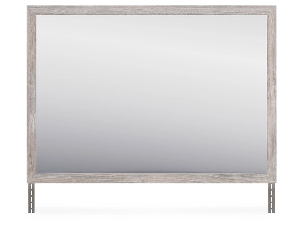 Signature Design by Ashley - Vessalli Bedroom Mirror in Gray - B1036-36 veiw 1