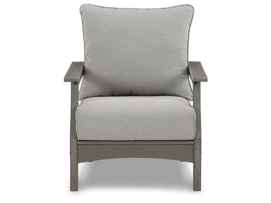 Signature Design by Ashley - Visola Lounge Chair w/Cushion (Set of 2) in Gray - P802-820 veiw 1