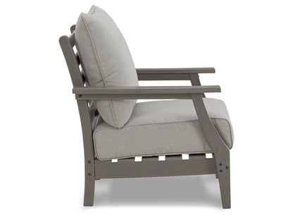 Signature Design by Ashley - Visola Lounge Chair w/Cushion (Set of 2) in Gray - P802-820 veiw 3