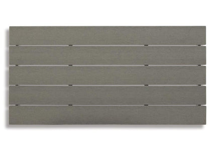 Signature Design by Ashley - Visola Outdoor Rectangular Cocktail Table in Gray - P802-701 veiw 3