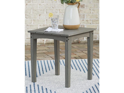 Signature Design by Ashley - Visola Outdoor Square End Table in Gray - P802-702 veiw 2