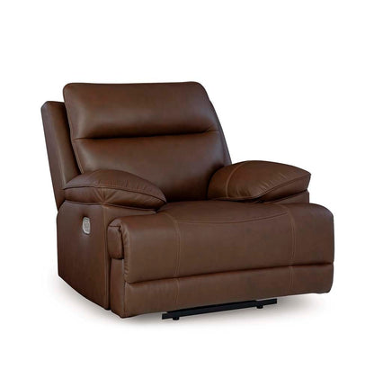Signature Design by Ashley - VonRyan Pwr Recliner/Adj Headrest in Tobacco - U1040013 veiw 1