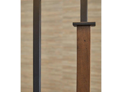 Signature Design by Ashley - Voslen Metal Table Lamp (Set of 2) in Black/Brown - L204554 veiw 4