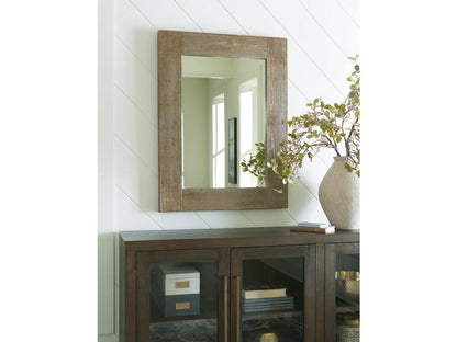 Signature Design by Ashley - Waltleigh Accent Mirror in Distressed Brown - A8010277 veiw 2
