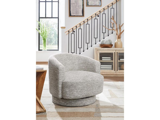Signature Design by Ashley - Wardsor Swivel Chair in Stone - A3000731 veiw 2