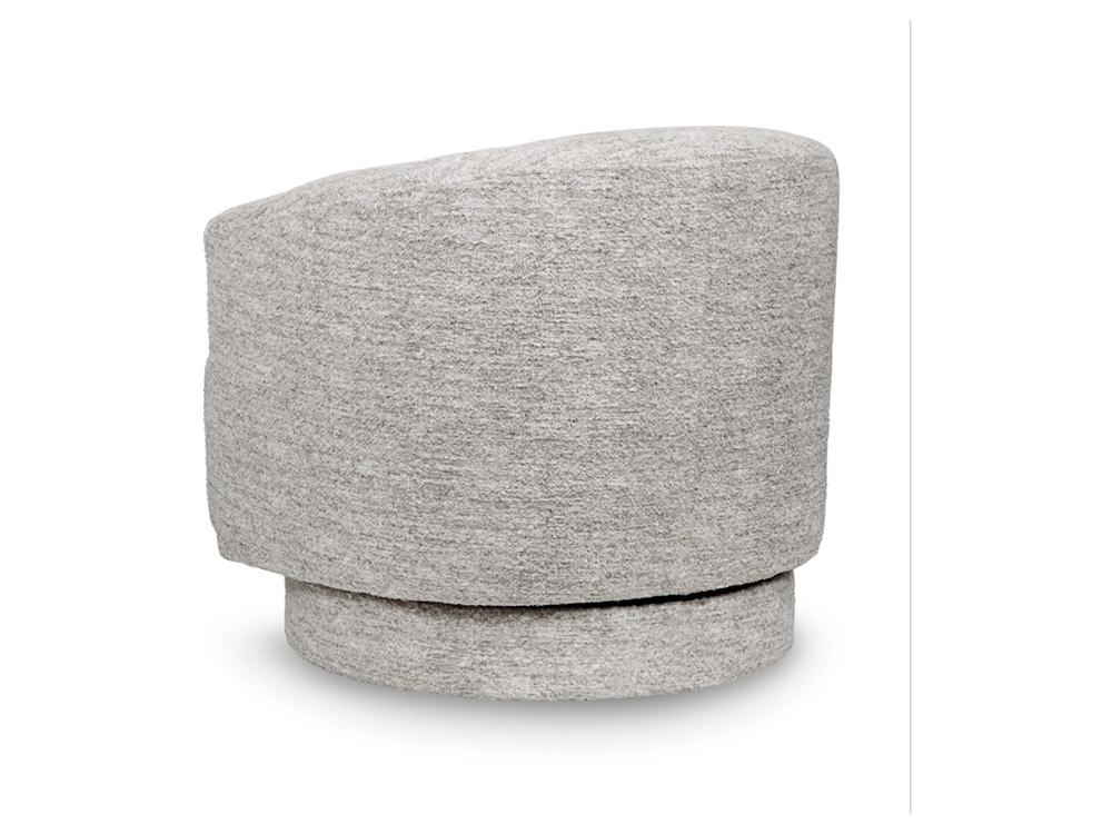 Signature Design by Ashley - Wardsor Swivel Chair in Stone - A3000731 veiw 3