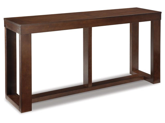 Signature Design by Ashley - Watson Sofa Table in Dark Brown - T481-4 veiw 1