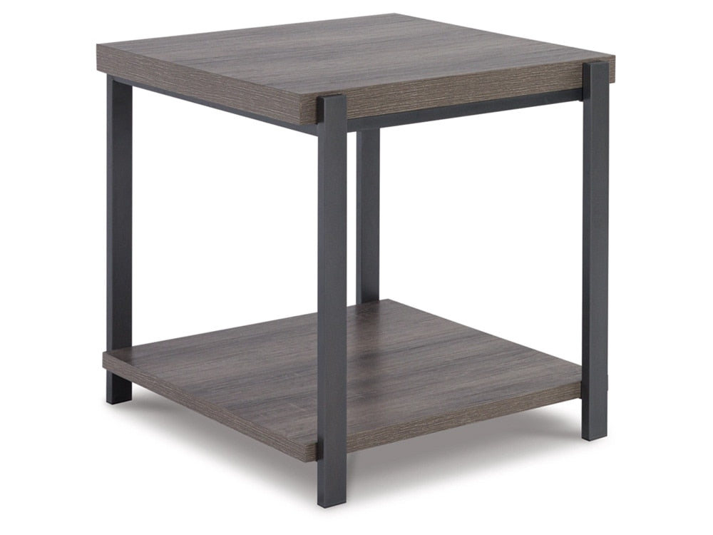 Signature Design by Ashley - Wilmaden Occasional Table Set (Set of 3) in Gray/Black - T393-13 veiw 3