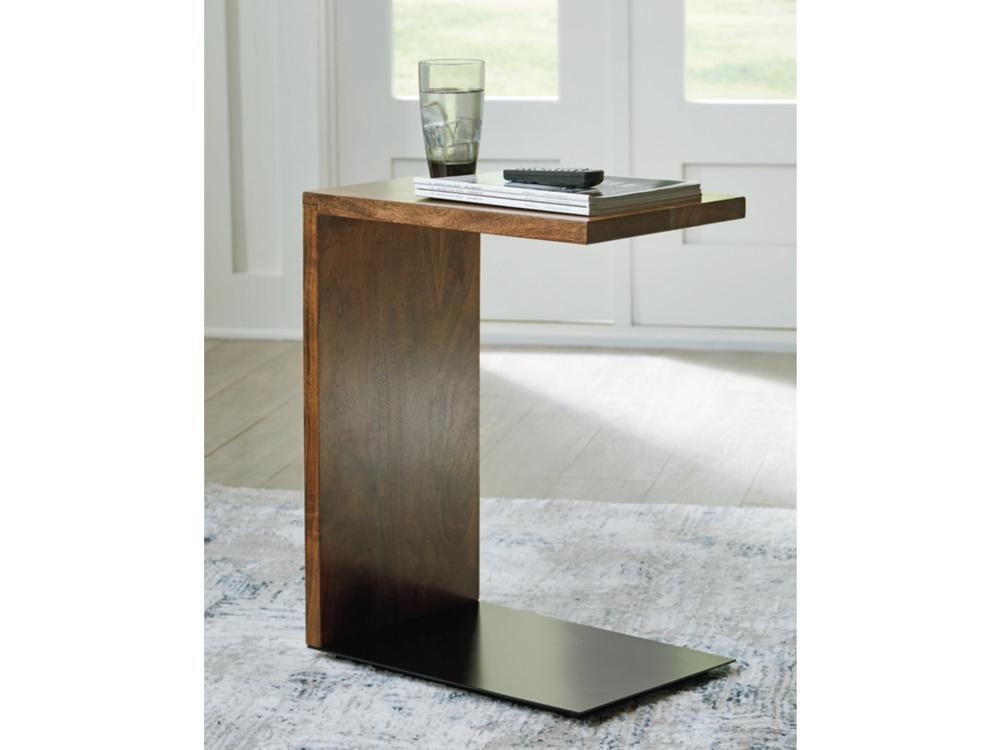 Signature Design by Ashley - Wimshaw Accent Table in Brown/Black - A4000618 veiw 2