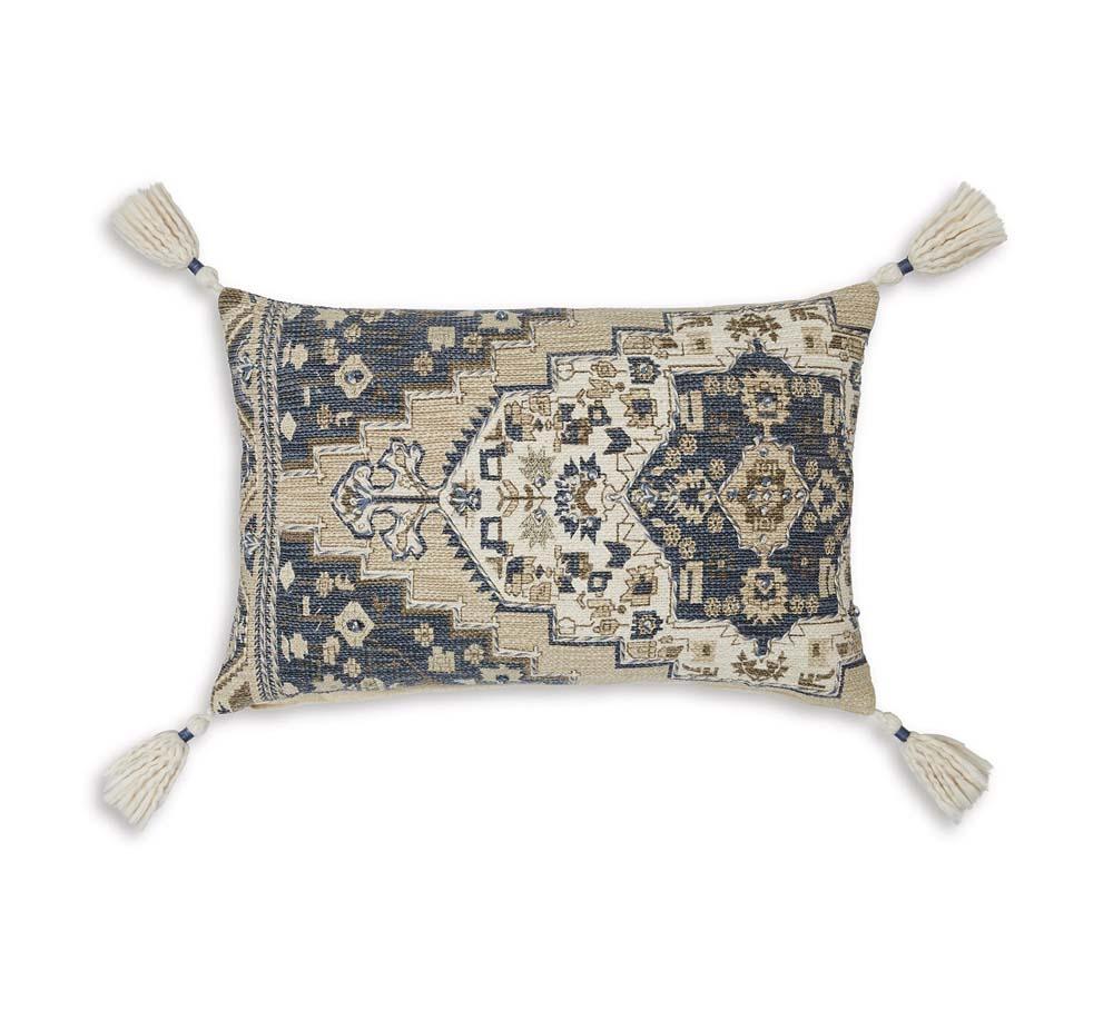 Signature Design by Ashley - Winbury Pillow (Set of 4) in Blue/Tan/White - A1001035 veiw 1