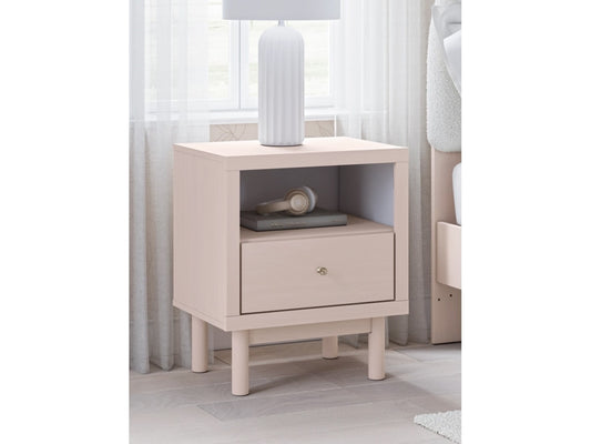 Signature Design by Ashley - Wistenpine One Drawer Night Stand in Blush - B1323-91 veiw 2