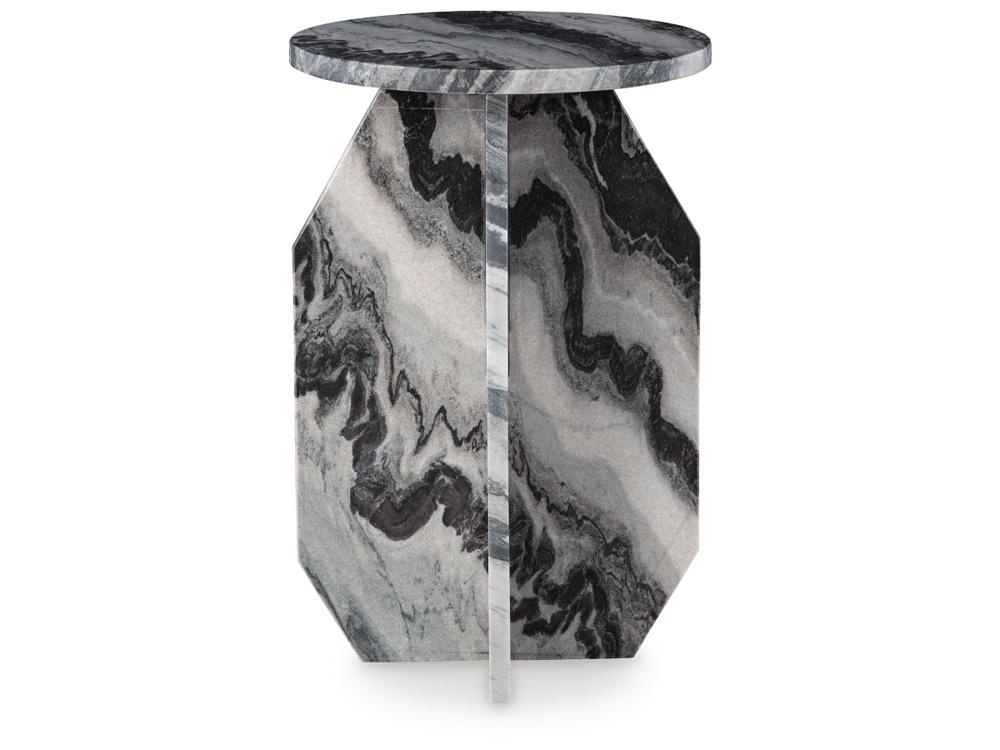 Signature Design by Ashley - Wrenlane Accent Table in White/Black - A4000646 veiw 1
