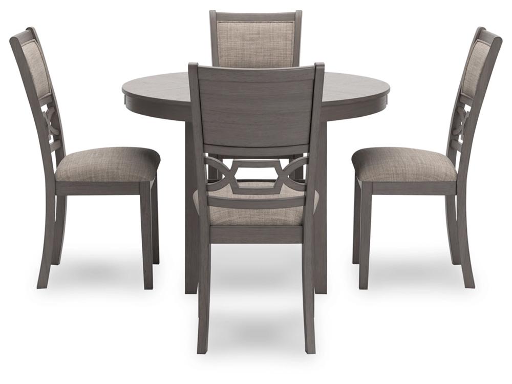 Signature Design by Ashley - Wrenning Dining Room Table (Set of 5) in Gray - D425-225 veiw 1