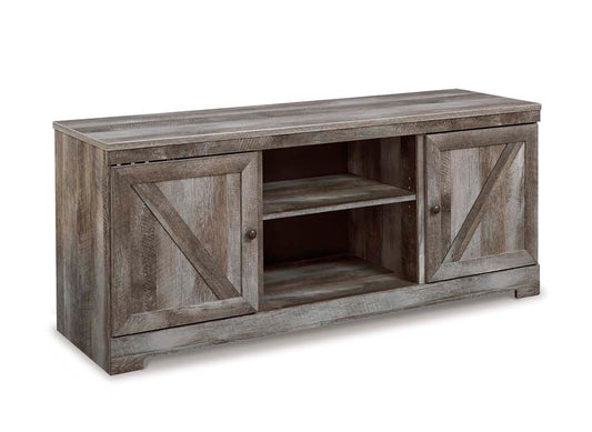 Signature Design by Ashley - Wynnlow LG TV Stand w/Fireplace Option in Gray - W440-68 veiw 1