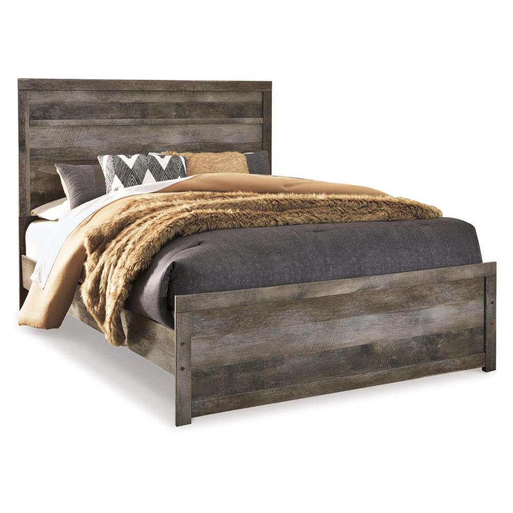 Signature Design by Ashley - Wynnlow Queen Panel Bed in Gray veiw 1