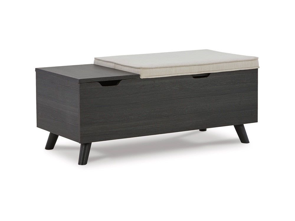 Signature Design by Ashley - Yarlow Storage Bench in Gray - A3000321 veiw 1