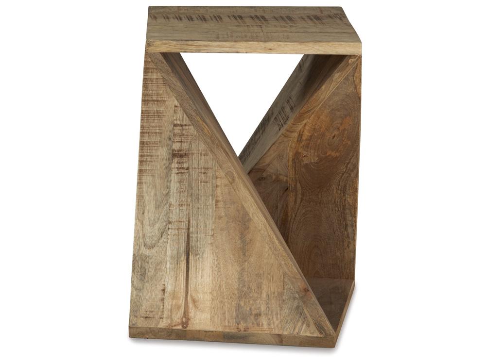 Signature Design by Ashley - Zalemont Accent Table in Distressed Brown - A4000510 veiw 1