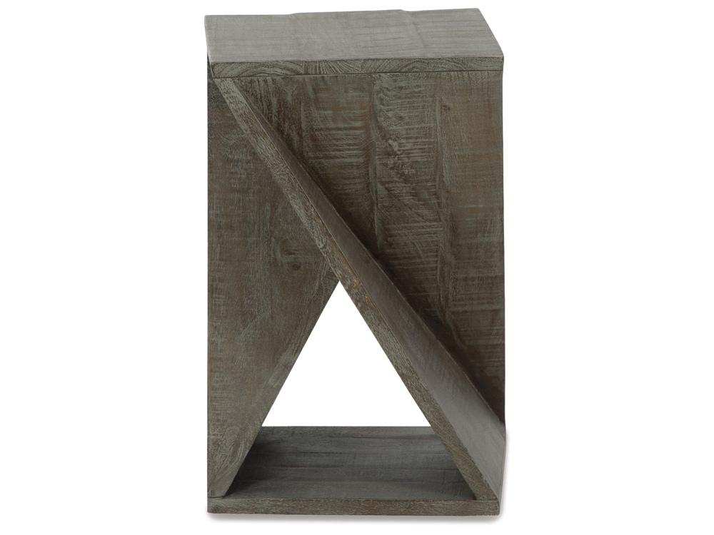 Signature Design by Ashley - Zalemont Accent Table in Distressed Gray - A4000509 veiw 1