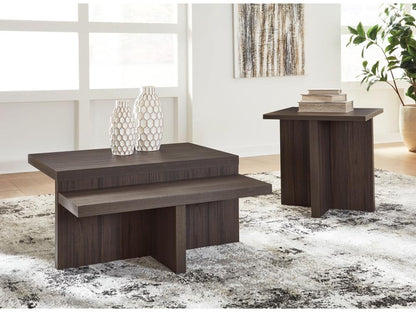 Signature Design by Ashley - Zendex Table (Set of 2) in Brown - T304-12 veiw 2