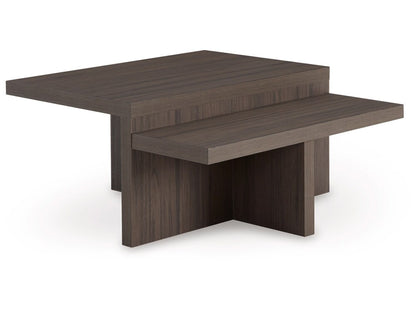 Signature Design by Ashley - Zendex Table (Set of 2) in Brown - T304-12 veiw 3