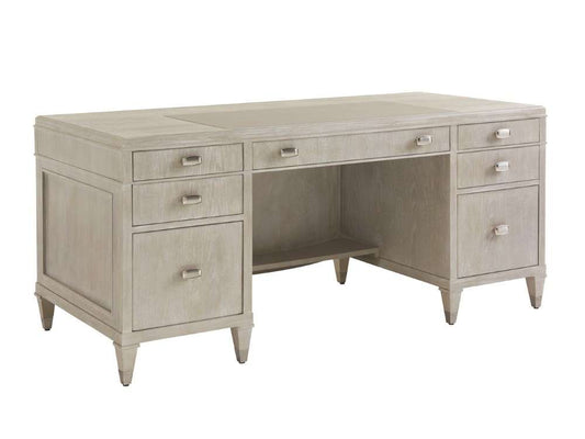 Sligh - Avery Executive Desk - Greystone - 250-400 veiw 1