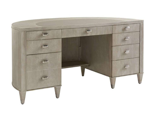 Sligh - Dylan Demilune Desk - Greystone - 250-402 veiw 1