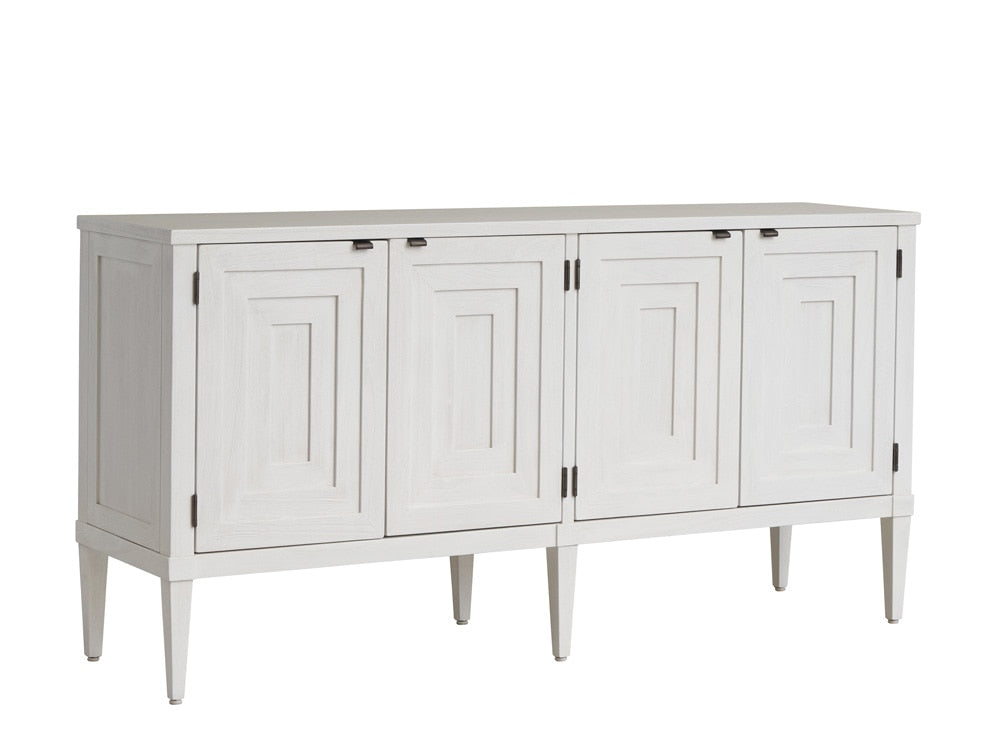 Sligh - Sanibel Clearwater Media Console, Creamy White - 320-660 veiw 1