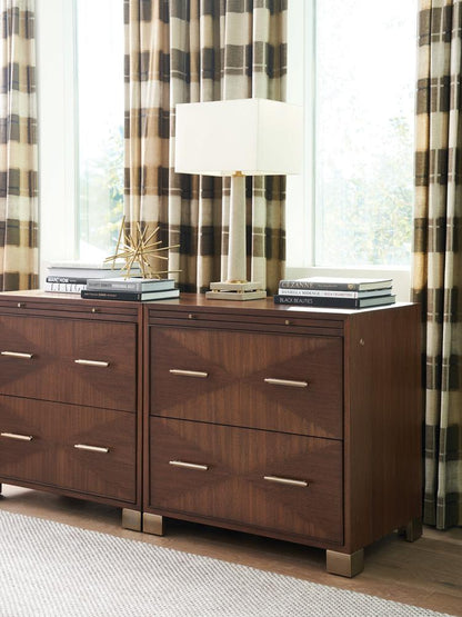 Sligh - Studio Designs Berwick File Chest, Dark Brown - 104-450 veiw 2