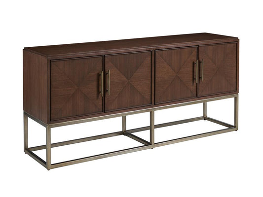 Sligh - Studio Designs Cameron Media Console, Dark Brown - 104-660 veiw 1
