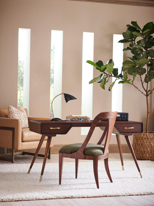 Sligh - Studio Designs Cassina Writing Desk, Warm Brown - 100TL-410 veiw 2